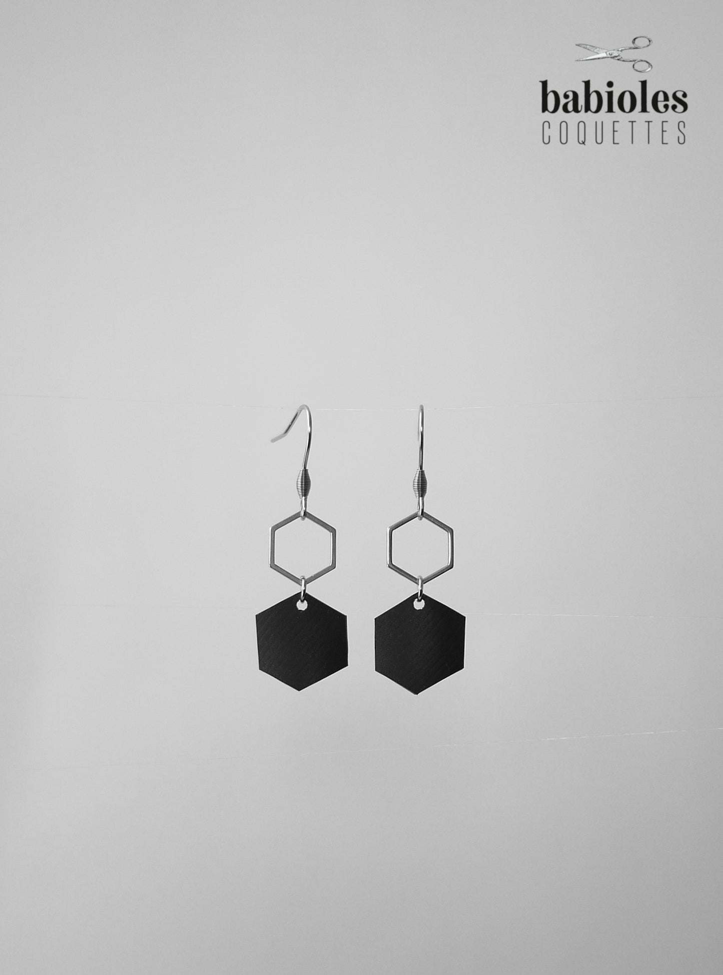 Boucles d'oreilles éco-responsables - Chambre à air recyclée