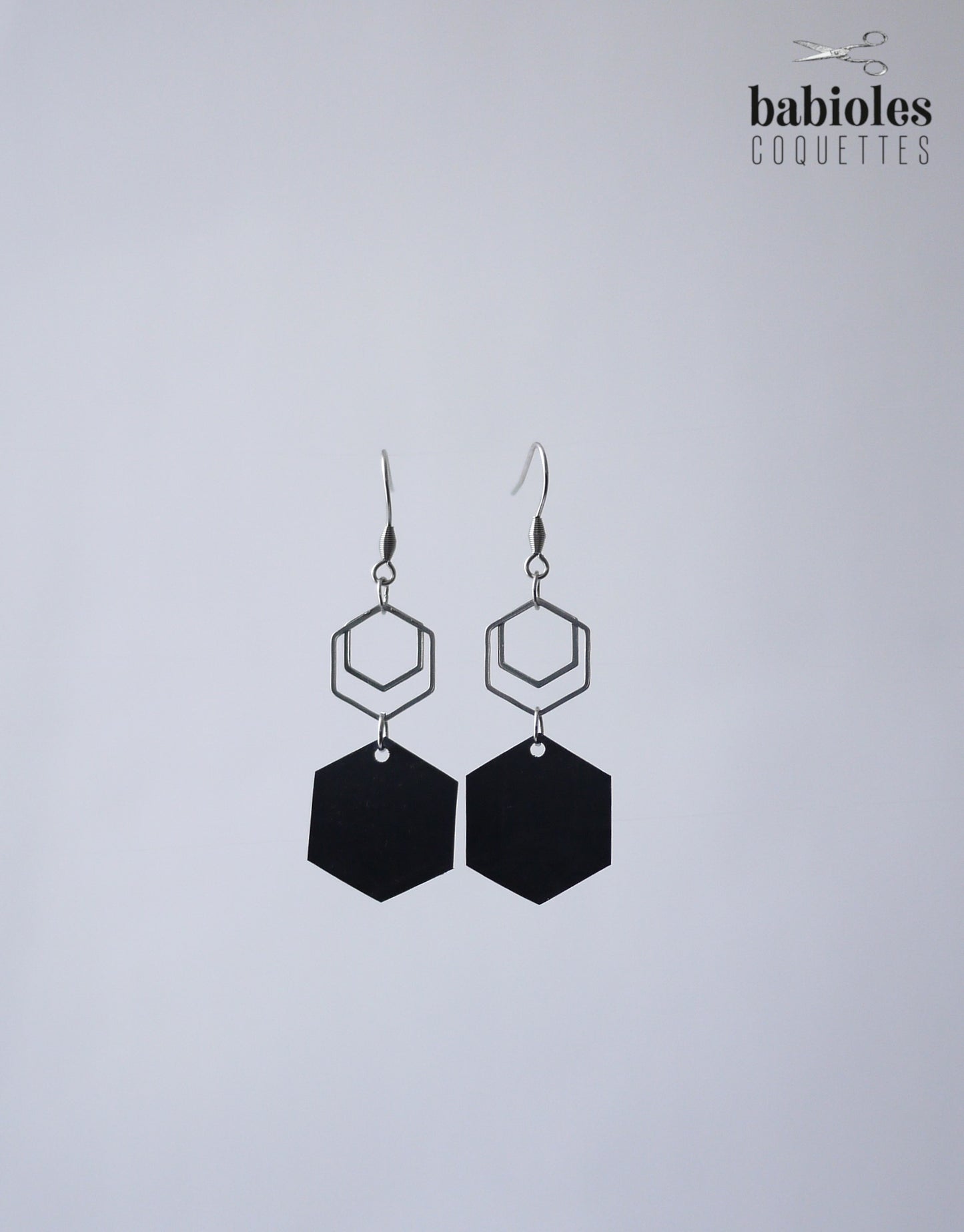 Boucles d'oreilles éco-responsables - Chambre à air recyclée