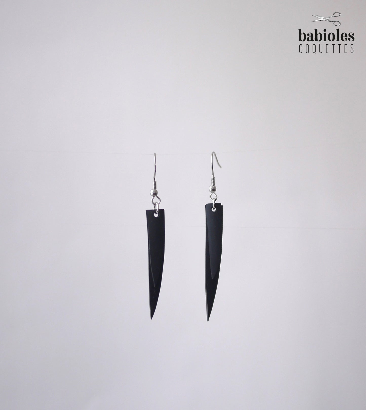 Boucles d'oreilles éco-responsables - Chambre à air recyclée