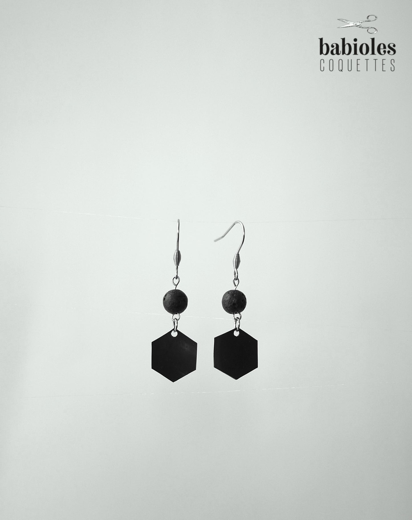 Boucles d'oreilles éco-responsables - Chambre à air recyclée