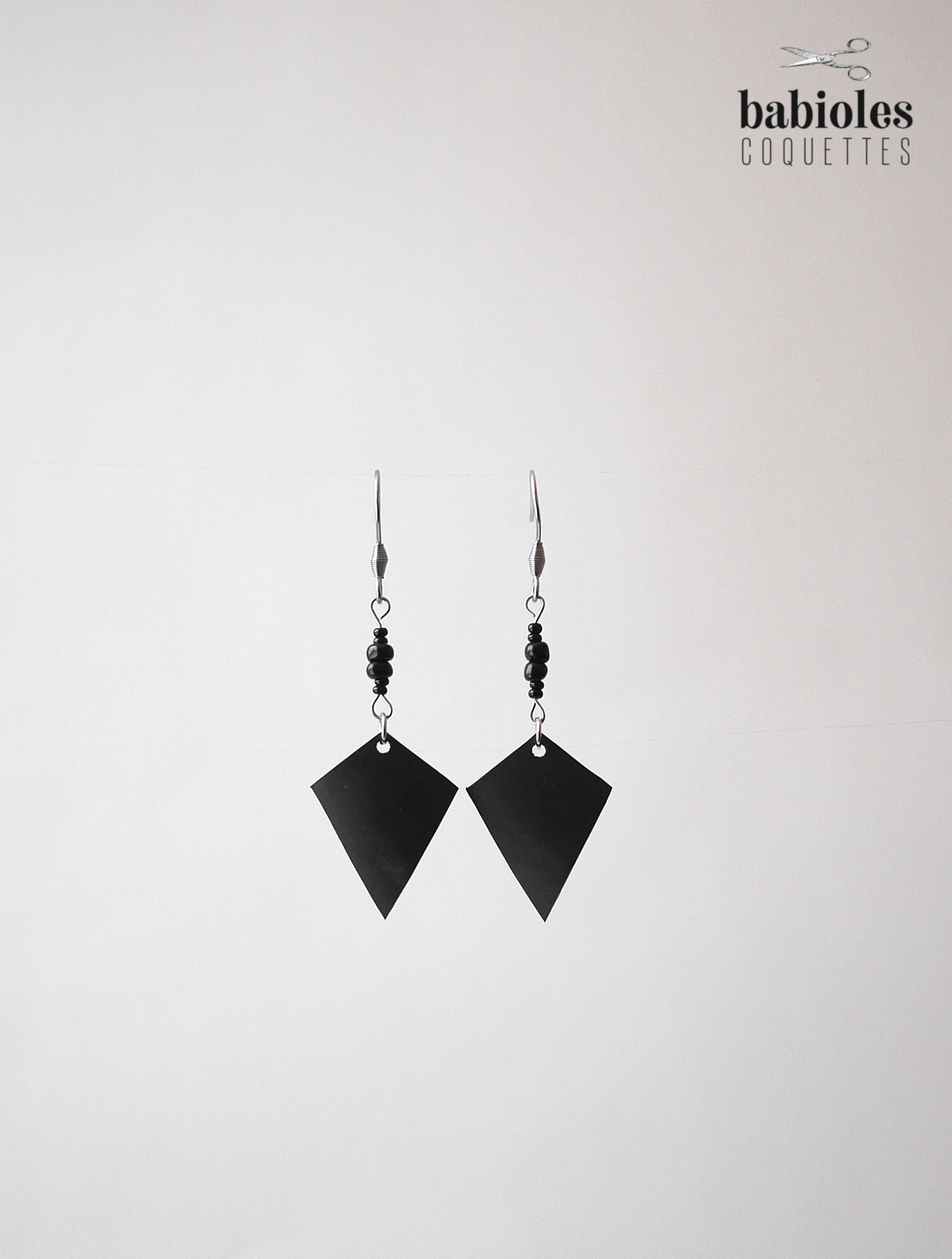 Boucles d'oreilles éco-responsables - Chambre à air recyclée