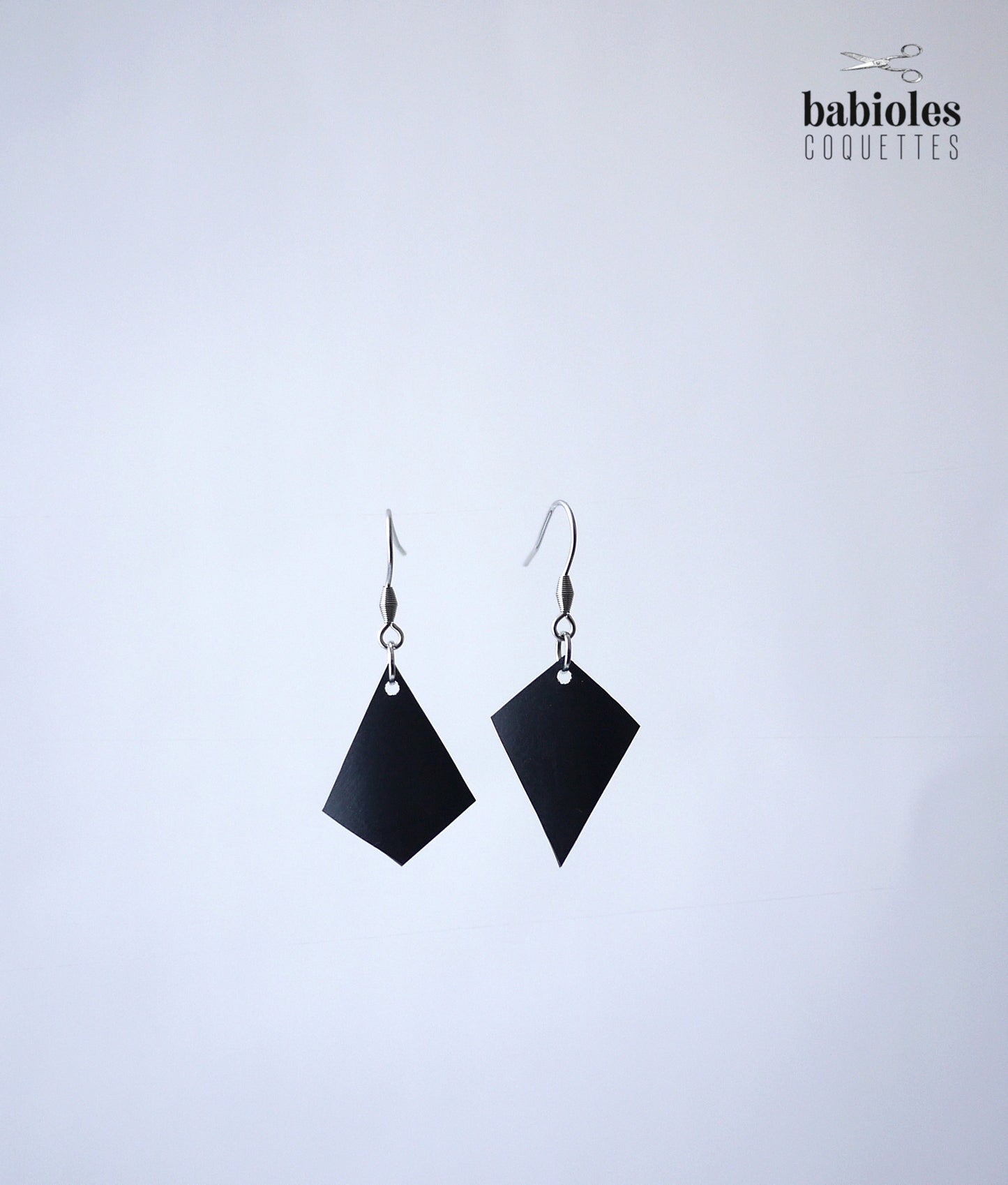 Boucles d'oreilles éco-responsables - Chambre à air recyclée