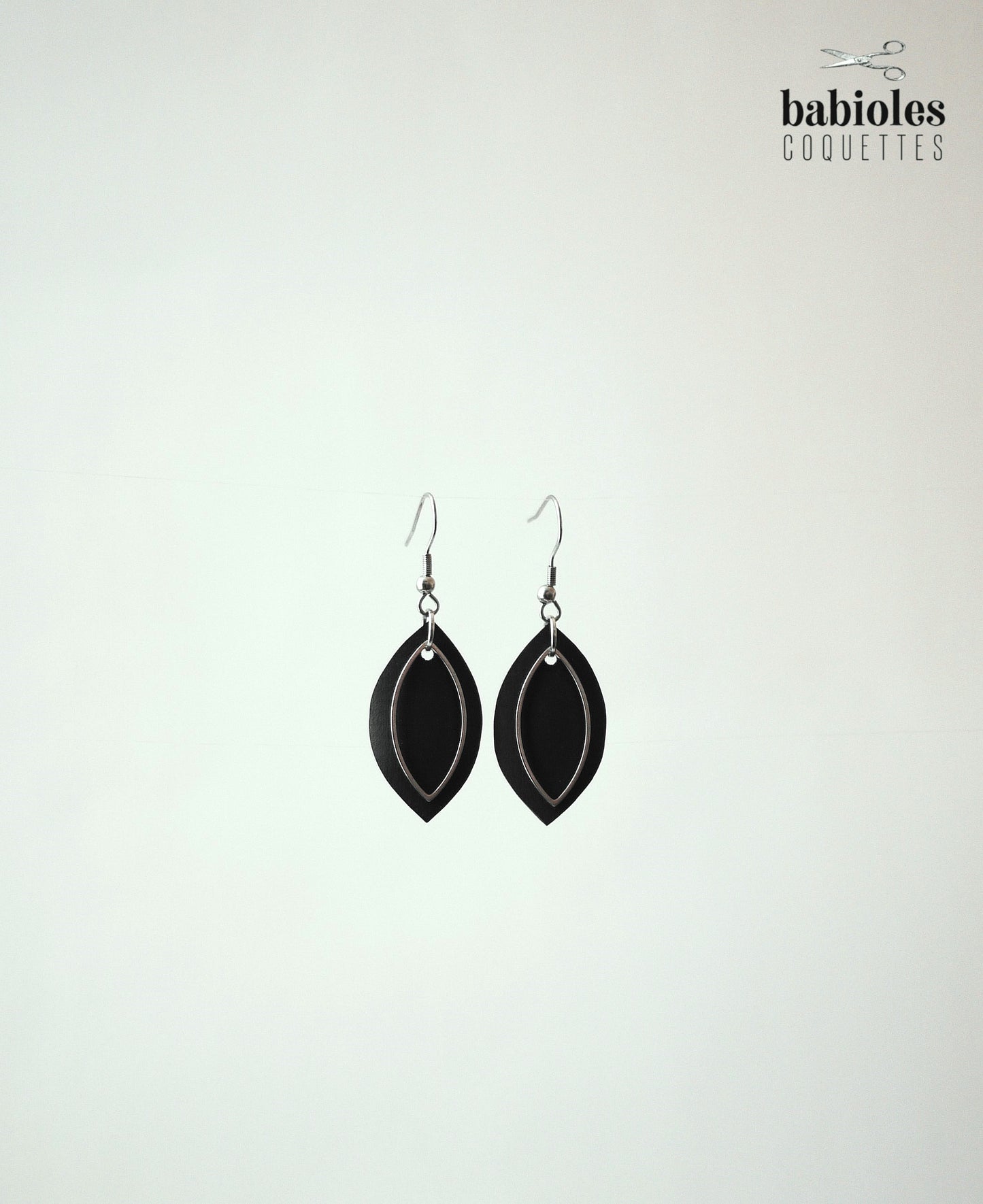 Boucles d'oreilles éco-responsables - Chambre à air recyclée