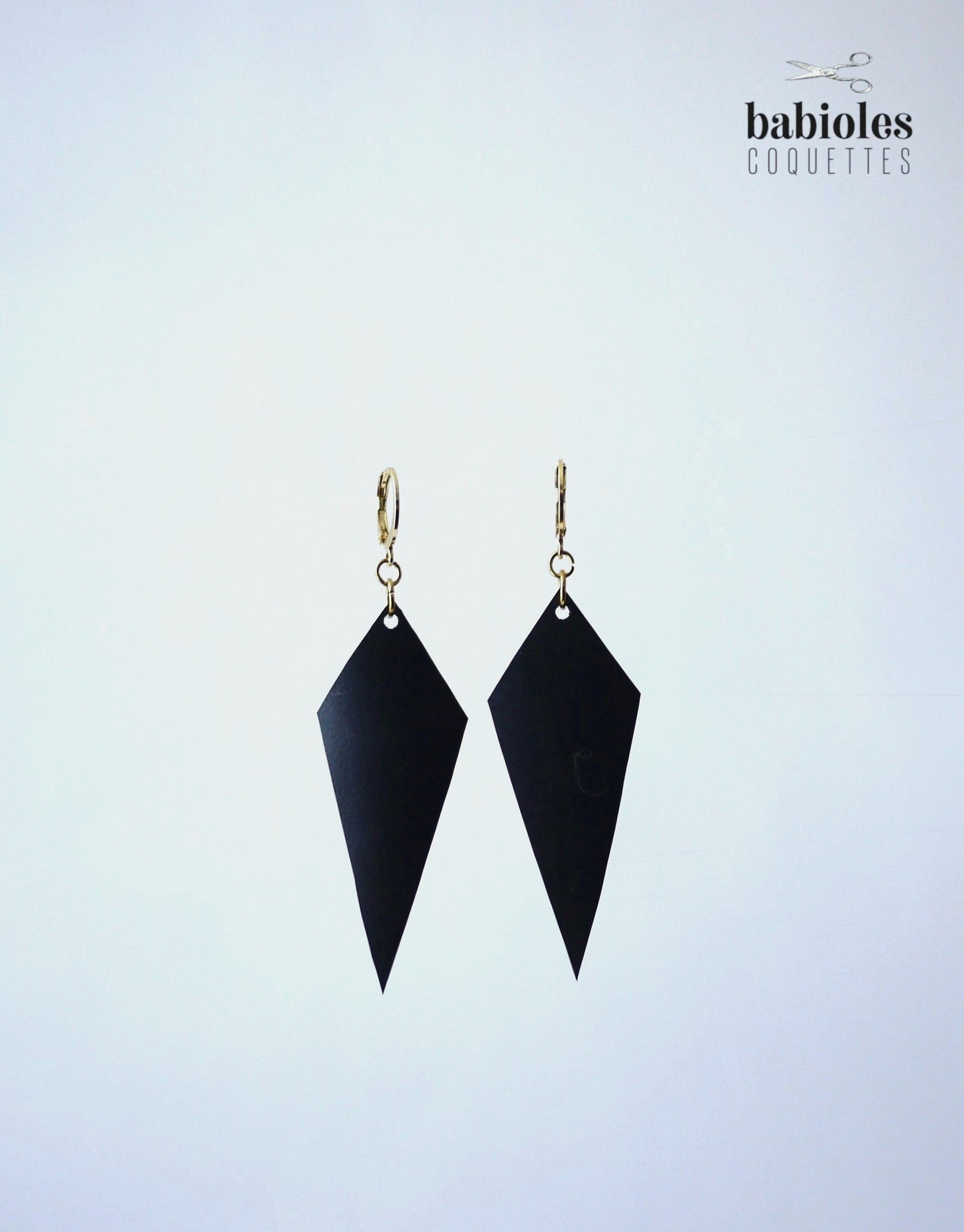 Boucles d'oreilles éco-responsables - Chambre à air recyclée