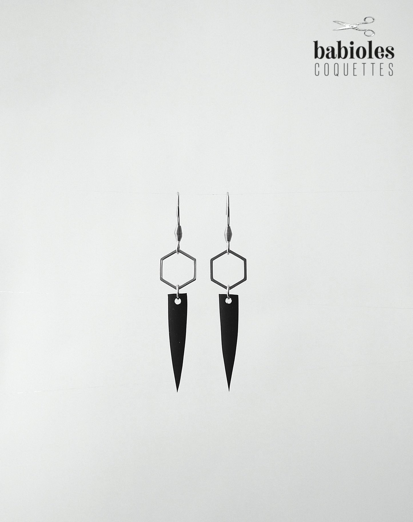 Boucles d'oreilles éco-responsables - Chambre à air recyclée