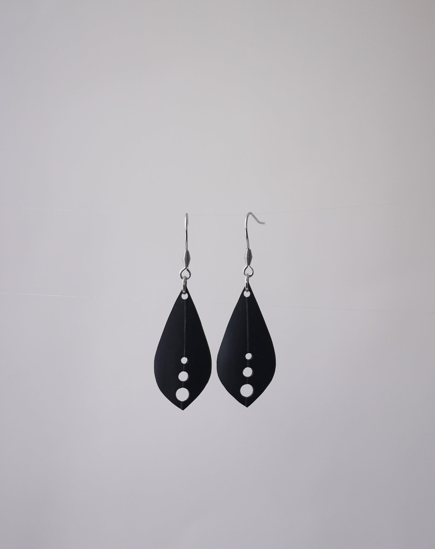 Boucles d'oreilles éco-responsables - Chambre à air recyclée