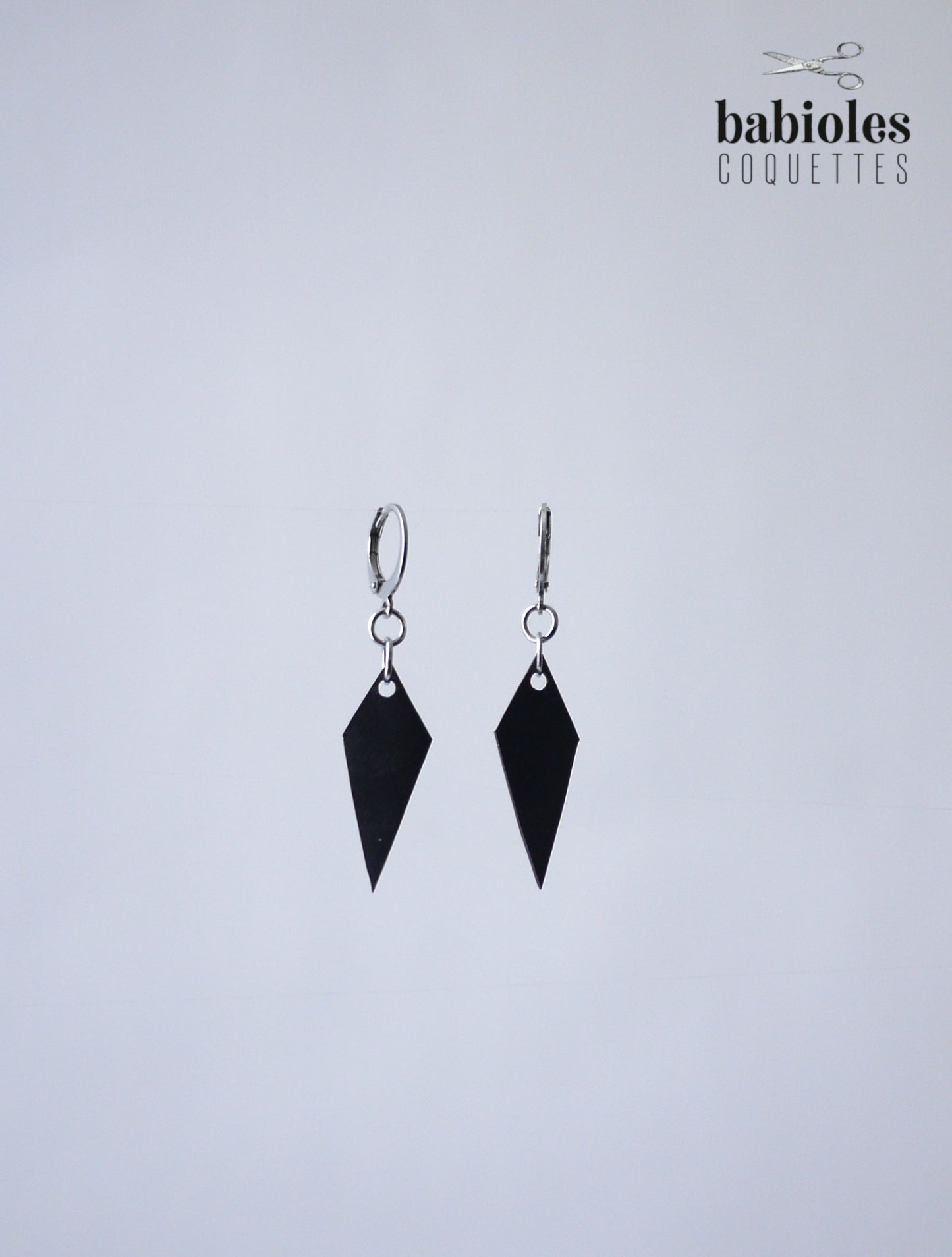 Boucles d'oreilles éco-responsables - Chambre à air recyclée