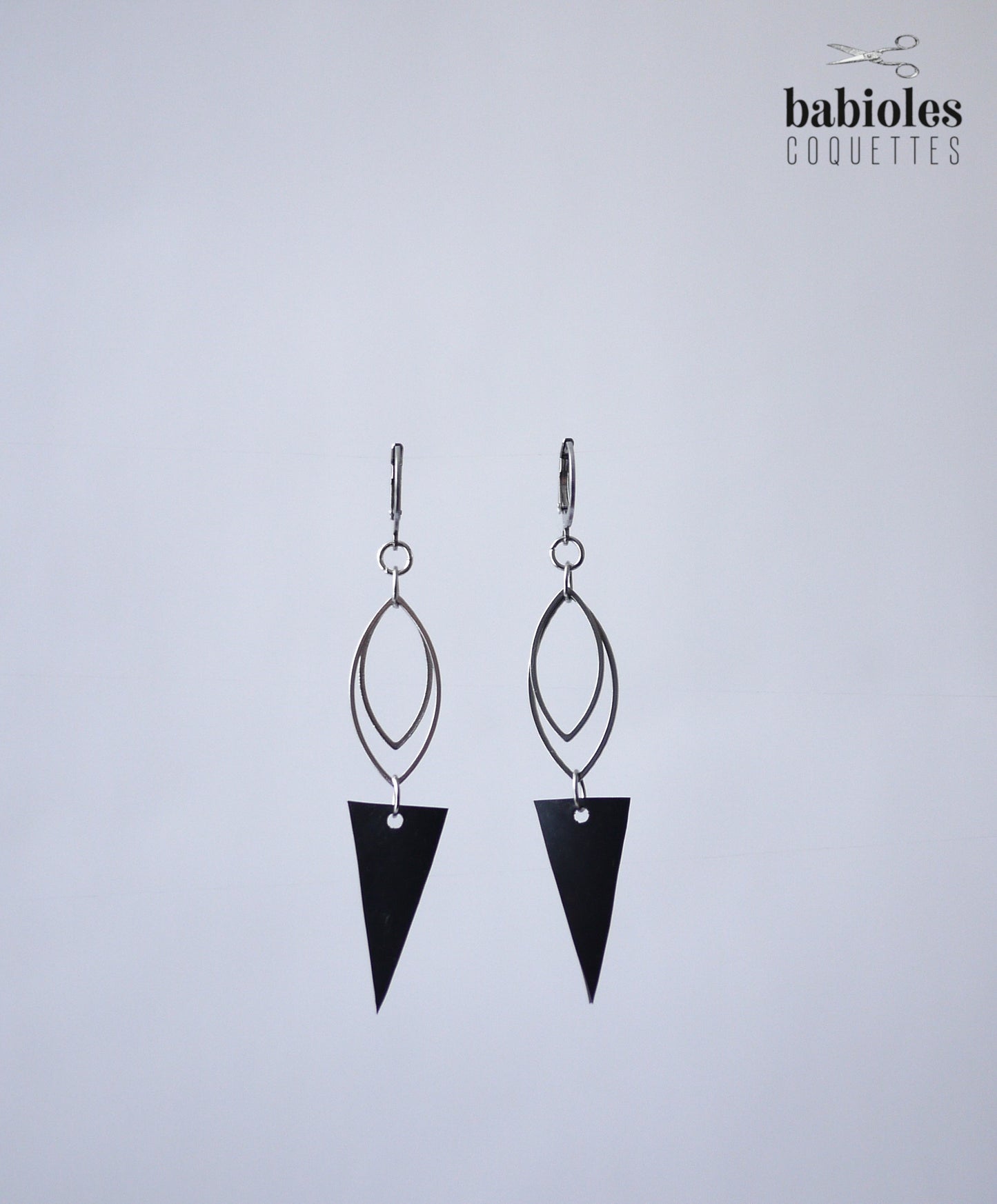Boucles d'oreilles éco-responsables - Chambre à air recyclée