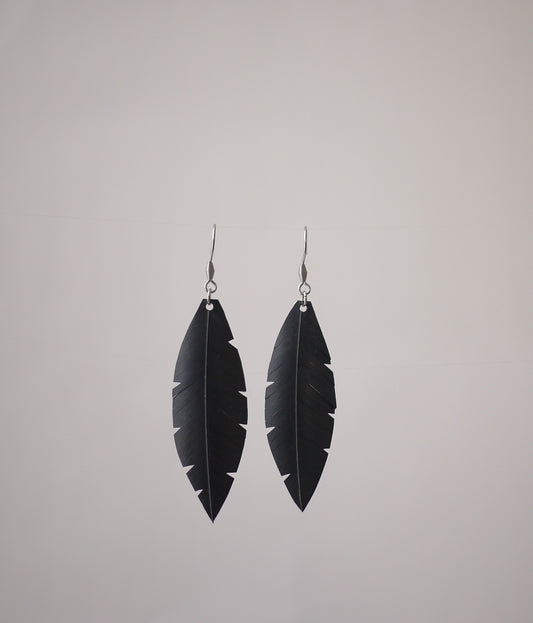 Boucles d'oreilles éco-responsables - Chambre à air recyclée