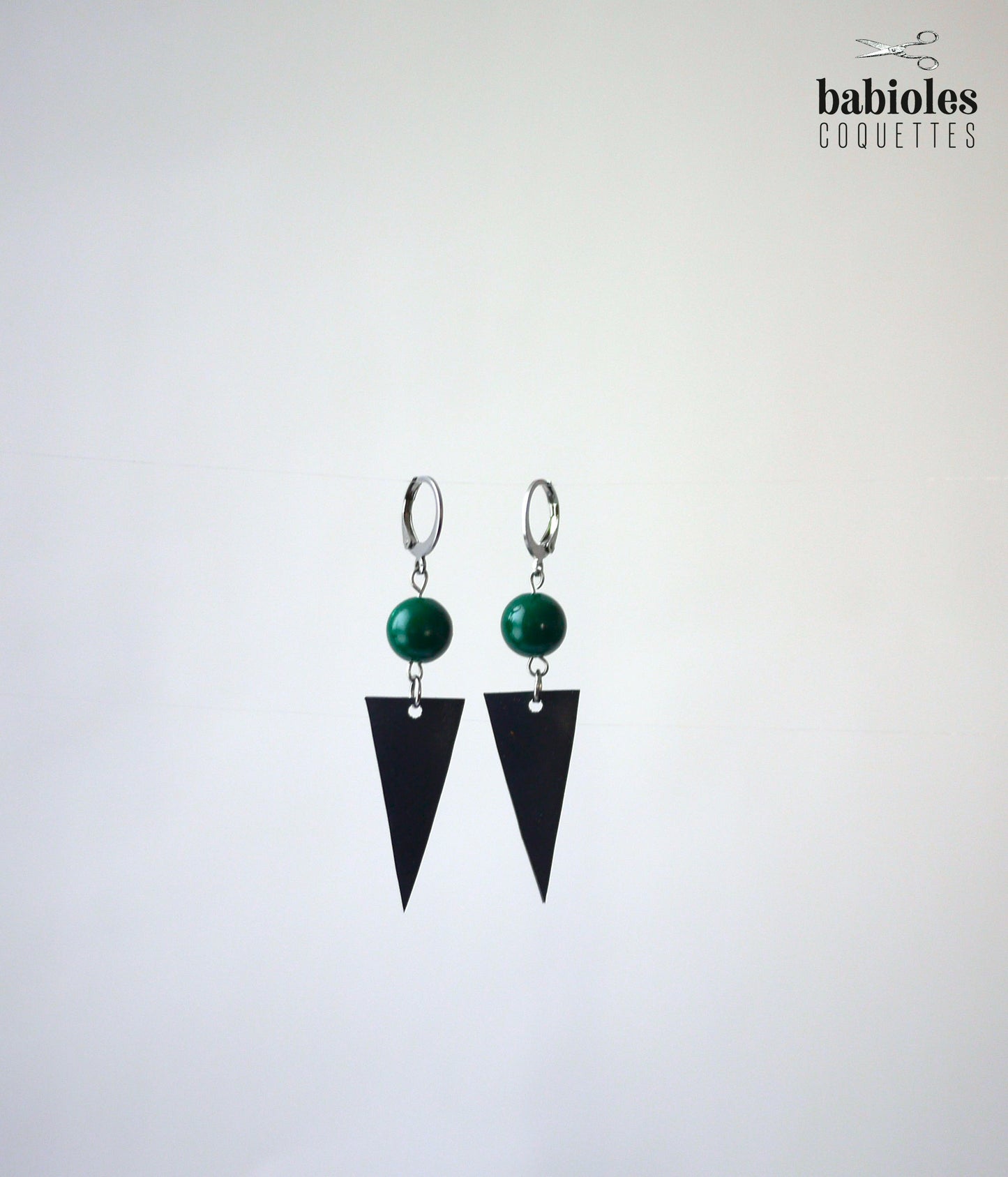 Boucles d'oreilles éco-responsables - Chambre à air recyclée