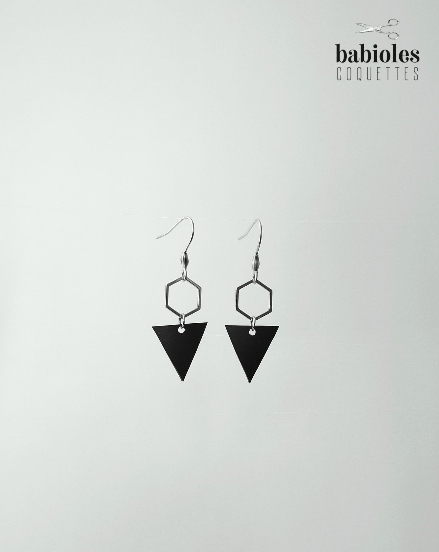 Boucles d'oreilles éco-responsables - Chambre à air recyclée