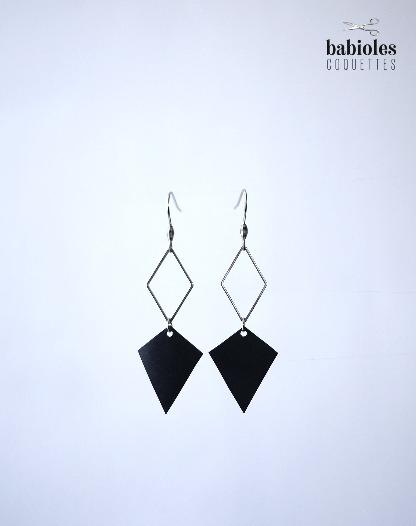 Boucles d'oreilles éco-responsables - Chambre à air recyclée