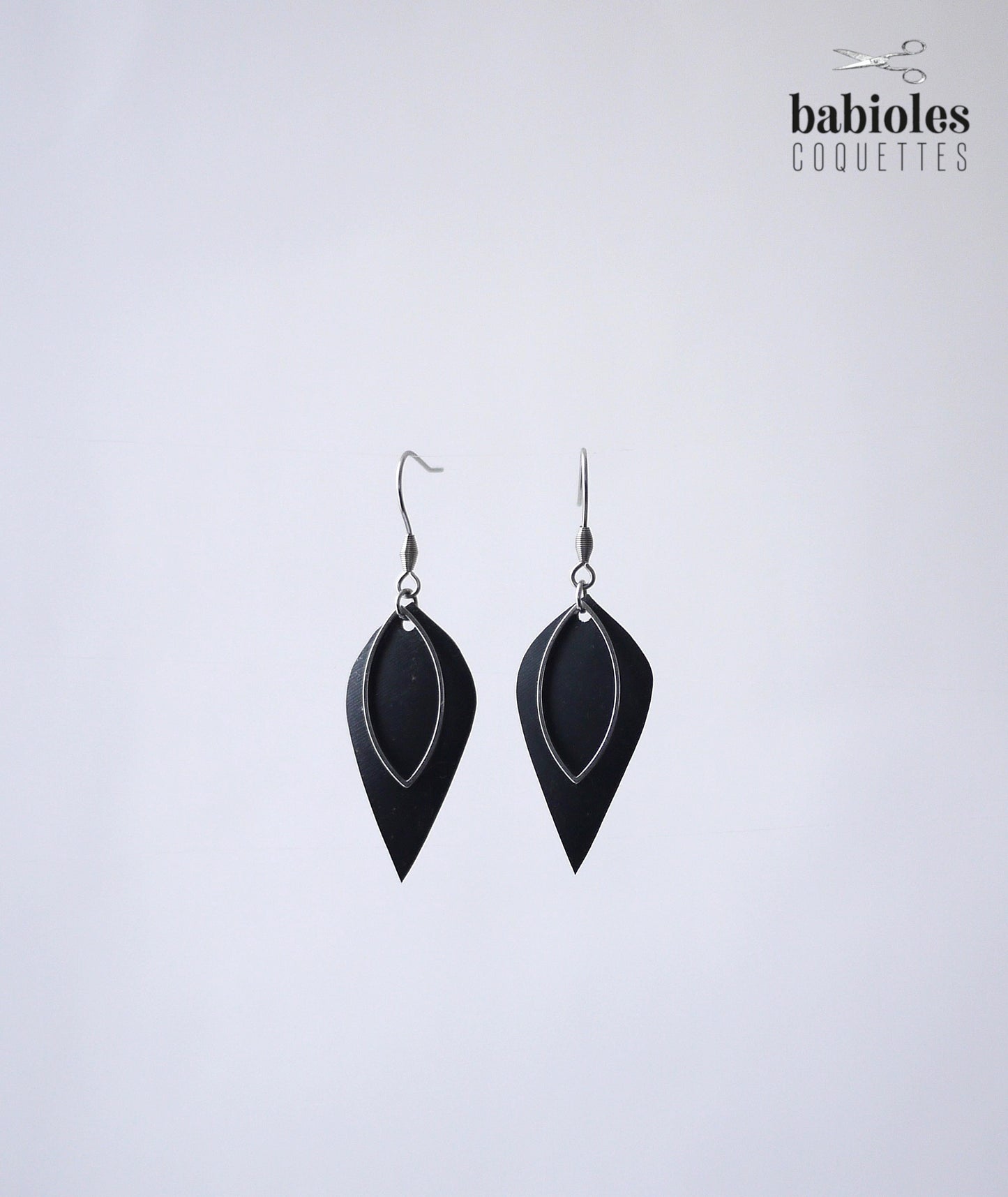 Boucles d'oreilles - Chambre à air recyclée