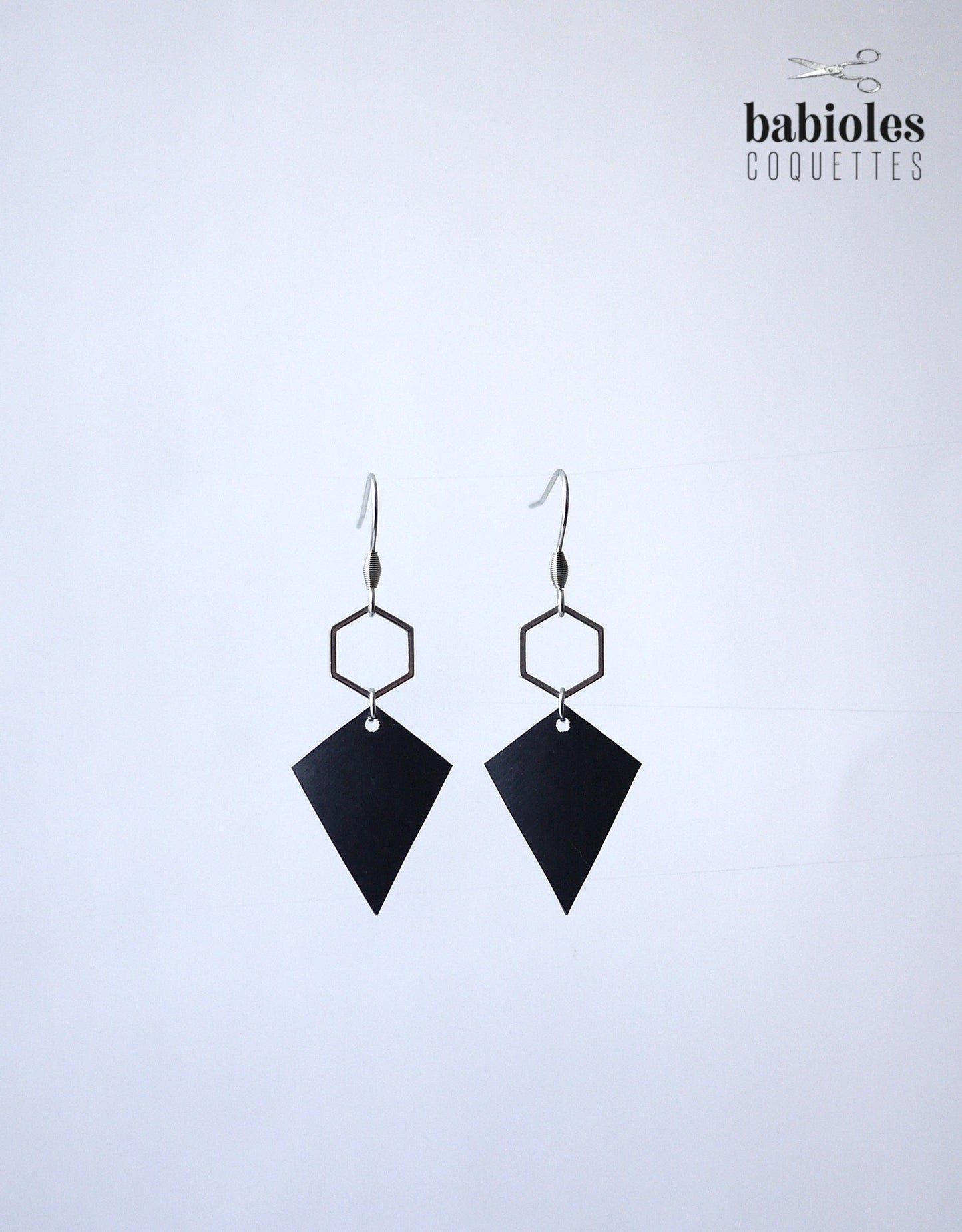 Boucles d'oreilles - Chambre à air recyclée